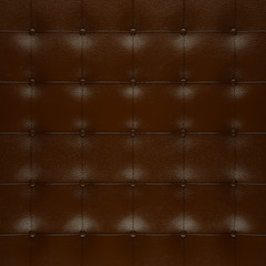 leather   in aggressive style and polished