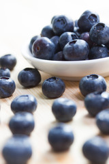 fresh blueberries