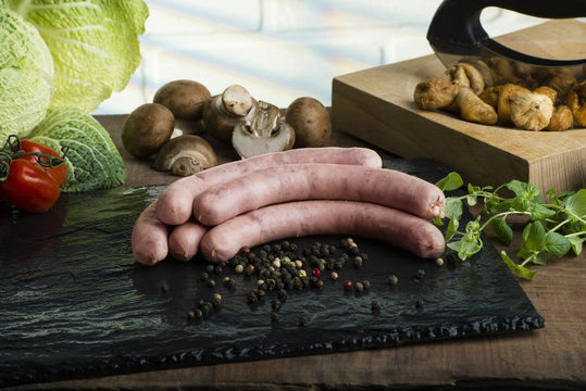 Hirsch-Bratwurst