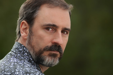 Fototapeta premium male head shot