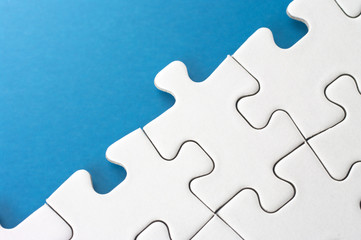 Fototapeta premium Link of puzzle pieces.