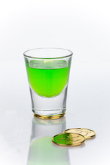 St Patrick's Day shot