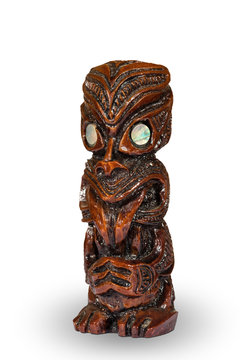 Maoriskulptur_Neuseeland