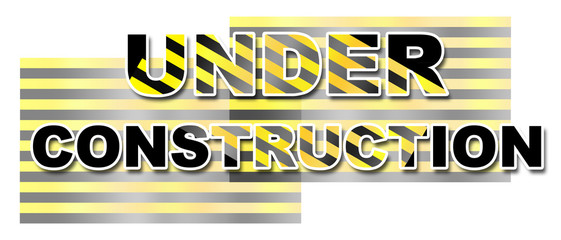 Under Construction - Yellow Black