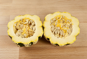 Miniature Green Pumpkin