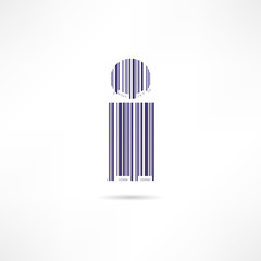 man barcode