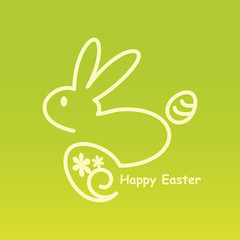 Bunny and Easter Eggs