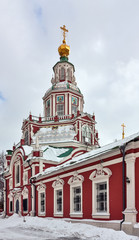 Fototapeta na wymiar Church of St John the Warrior, Moskwa, Rosja