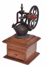 Coffee grinder, isolated