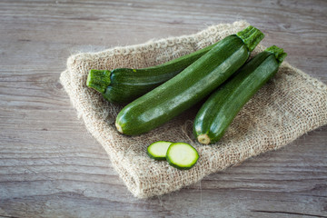 Green zucchini
