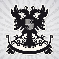 Heraldic coat of arms