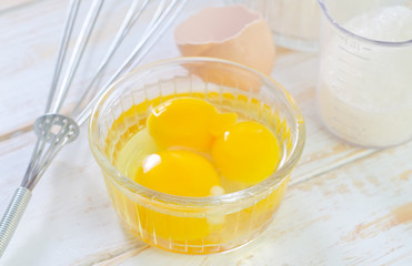ingredients for dough