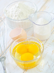 ingredients for dough