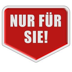 Marker rot NUR FÜR SIE!