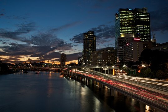 Australia - Brisbane Nightshot (Australien)