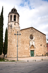 Fototapeta na wymiar Monastery de Sant Esteve de Banyoles, Spain
