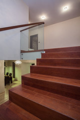 Travertine house- The stairs