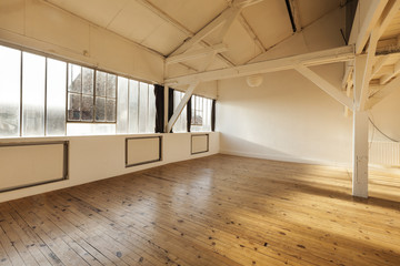 interior loft, empty space
