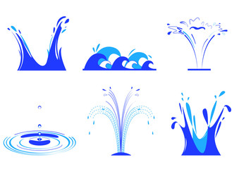 6 effets d'eau