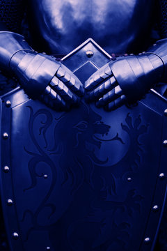 Knight - with blue color