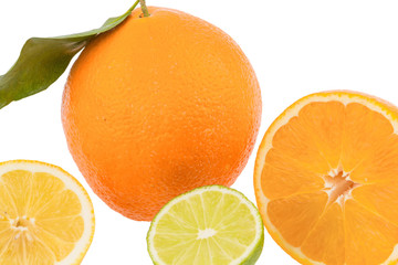 Spiegelung einer Orange