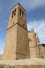 Church,Artajona,Navarre,Spain