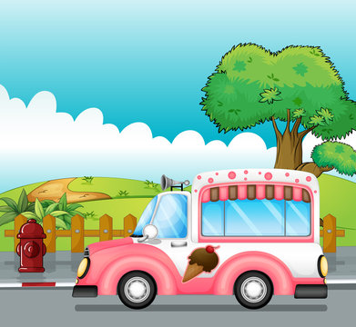 An icecream truck