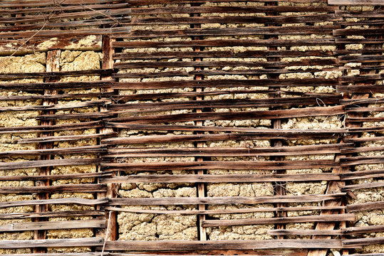 traditional old brick wall