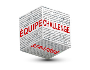 cube équipe challenges tratégie