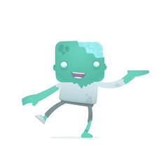 funny cartoon zombie