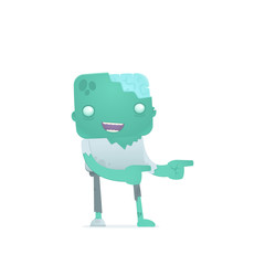 funny cartoon zombie