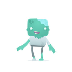funny cartoon zombie