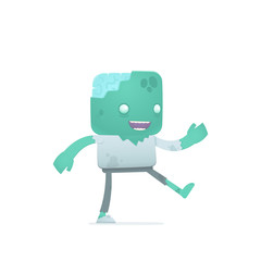 funny cartoon zombie