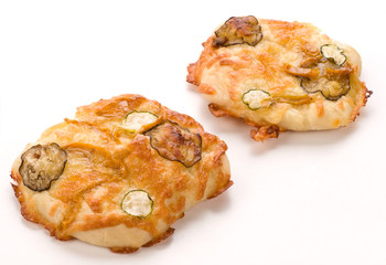 Focaccia con verdure - Bread with vegetables