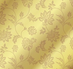 wedding template design, paisley floral pattern , India