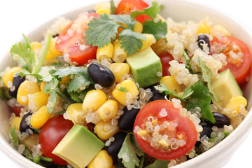 quinoa salad, vegetarian food