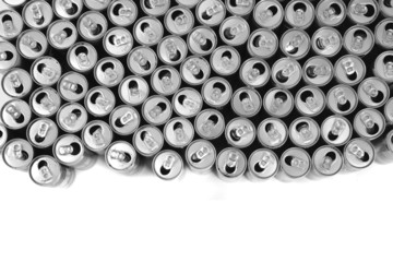 empty cans background