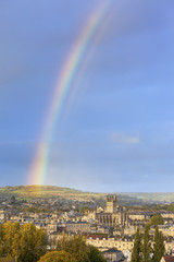 Rainbow Over City of Bath, UK