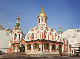Fototapeta na wymiar Kościół Kazańskiej Ikony Matki Bożej
