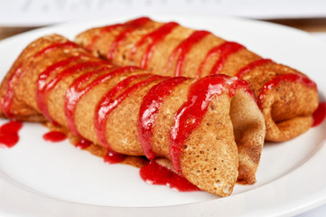 Pancakes with cottage cheese