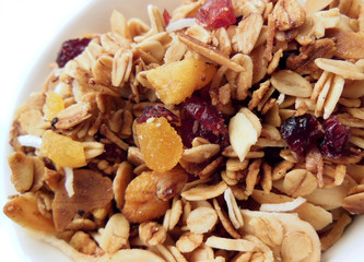 Homemade granola