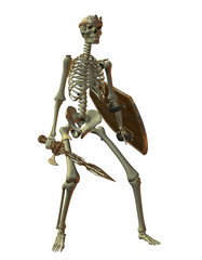 Skelett Krieger