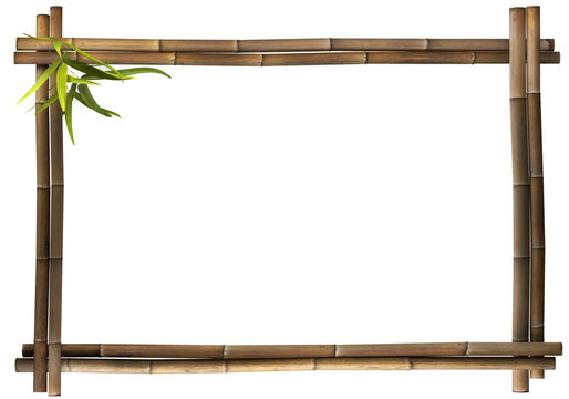 Bambusrahmen - Querformat
