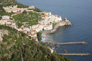 Naklejka na ściany i meble Amalfi, Włochy