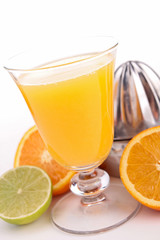 fruit juice and juicer