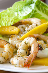 Shrimp Salad with Mango