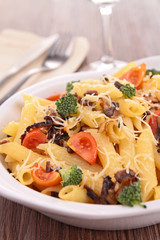 vegetarian pasta gratin