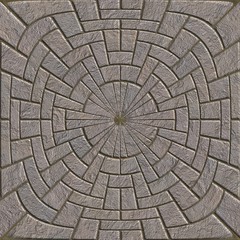 Stone pavement. Seamless pattern.