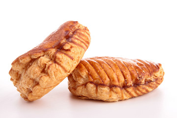 isolated apple turnover