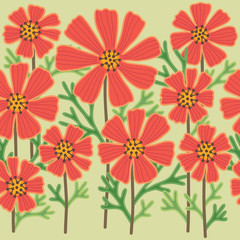 Floral seamless pattern